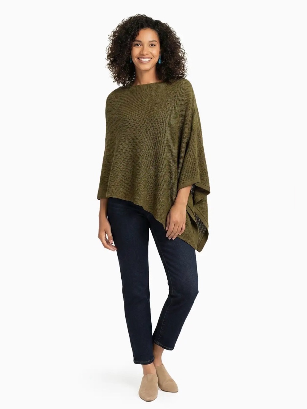 We Are AMMA Olive Green Asymmetric Nursing Cocoon